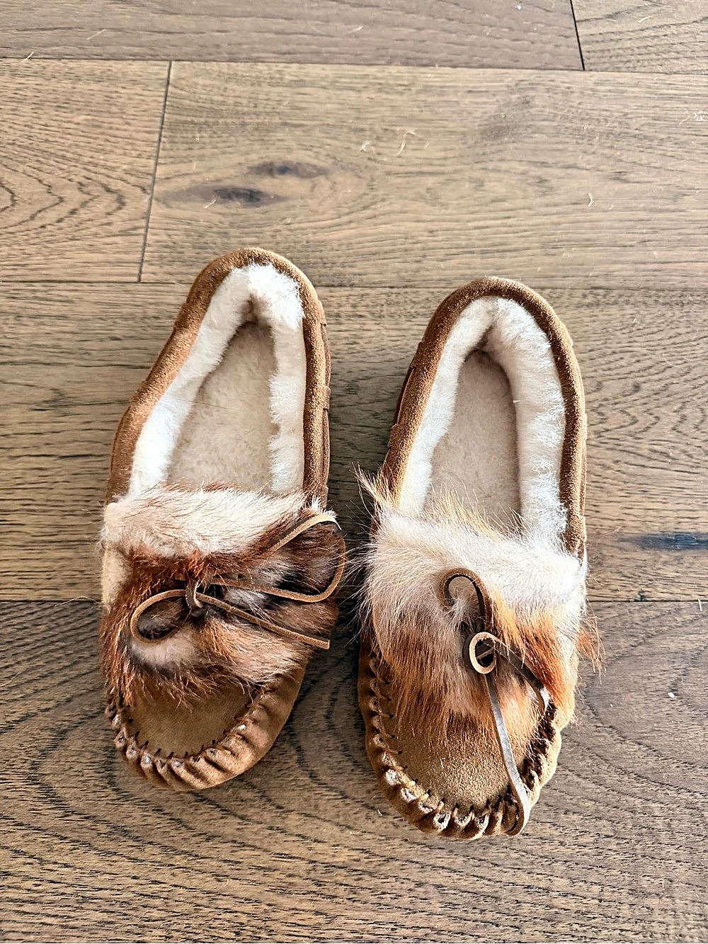 EMU Australia Amity Reverse Lava Moccasin in Brown tan size 7